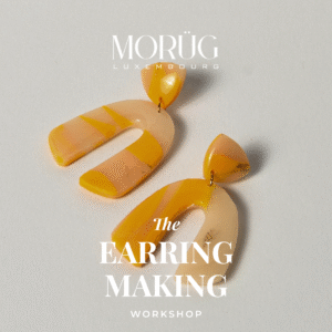 Polymer clay earring making workshop